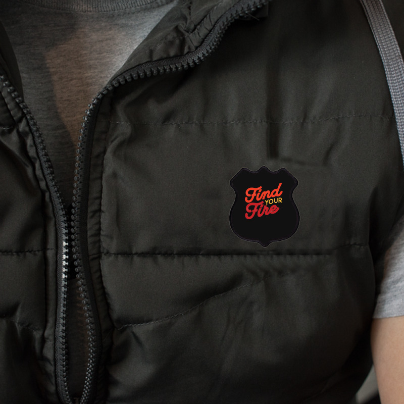 Find Your Fire Classic Shield Patch | Artistshot