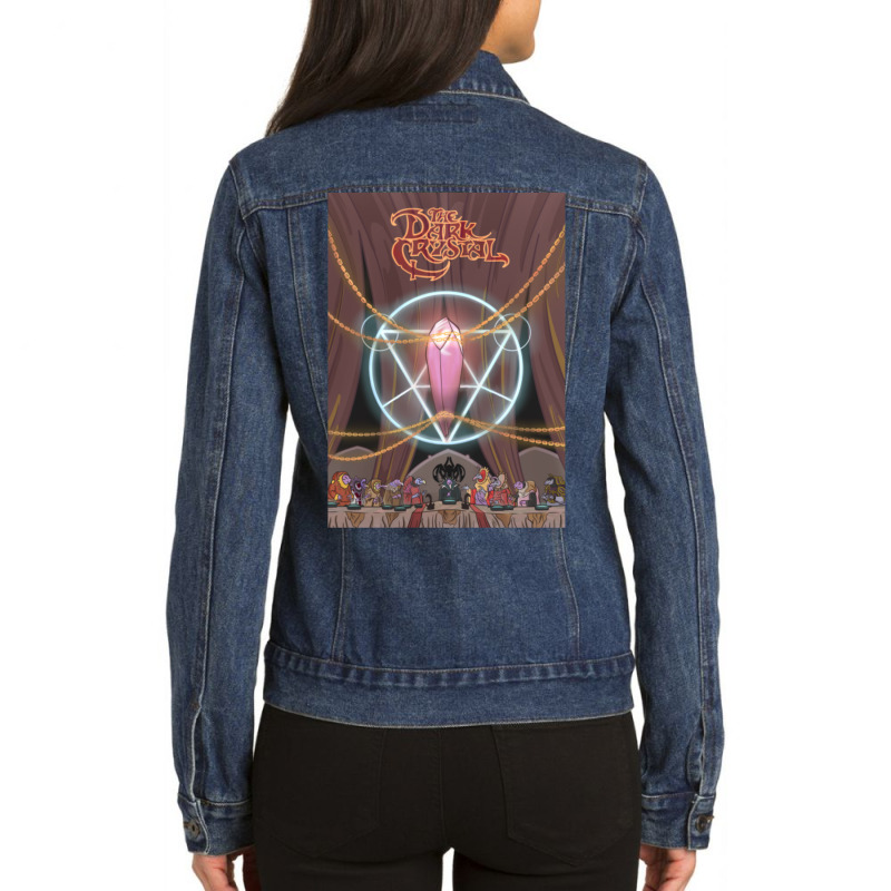 Dark Crystal Ladies Denim Jacket by Kenruhaea79 | Artistshot