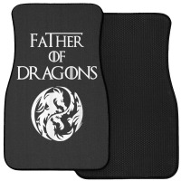 Father Of Dragons Fathers Day Gift Front Car Mat | Artistshot