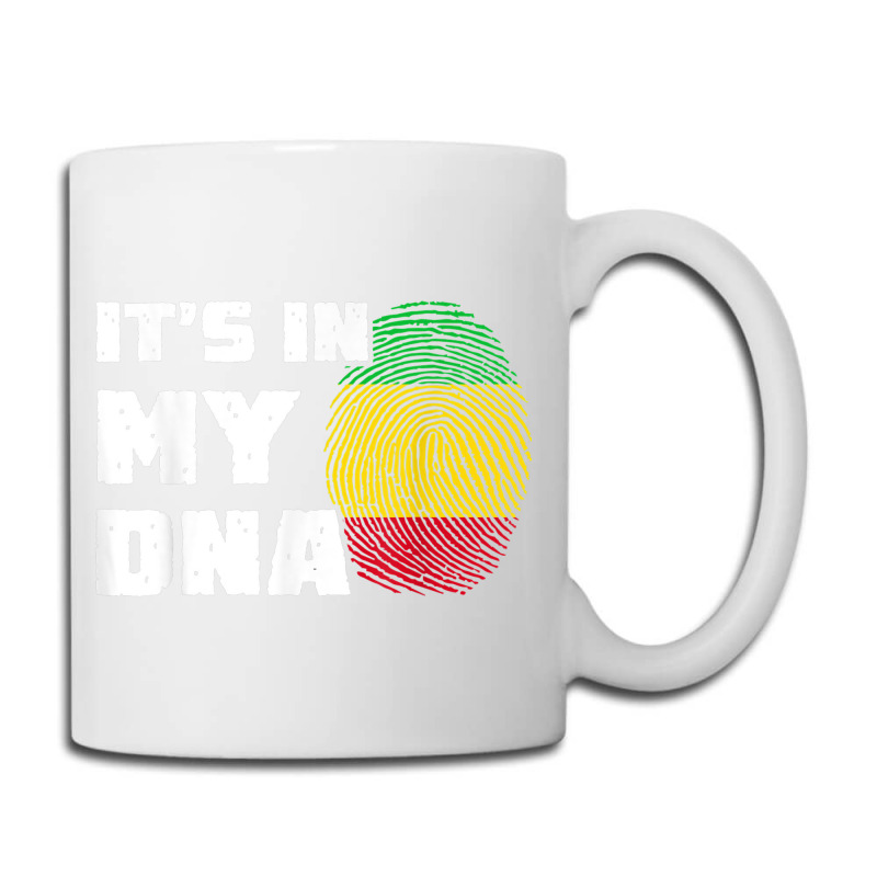 It's In My Dna Mali Flag Fingerprint Men Women Coffee Mug by Fashzilla | Artistshot