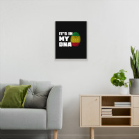 It's In My Dna Mali Flag Fingerprint Men Women Metal Print Vertical | Artistshot