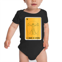 El Hombre De Vitruvio Mexican Slang Lottery Bingo Cards T Shirt Baby Bodysuit | Artistshot