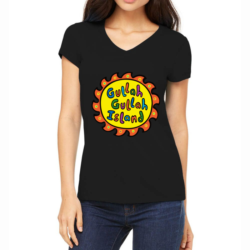 Gullah Gullah Island Women's V-Neck T-Shirt by NADLIEDUMAS | Artistshot