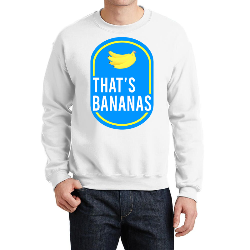 That's Banana Costume   Funny Lazy Halloween Costume Crewneck Sweatshirt | Artistshot