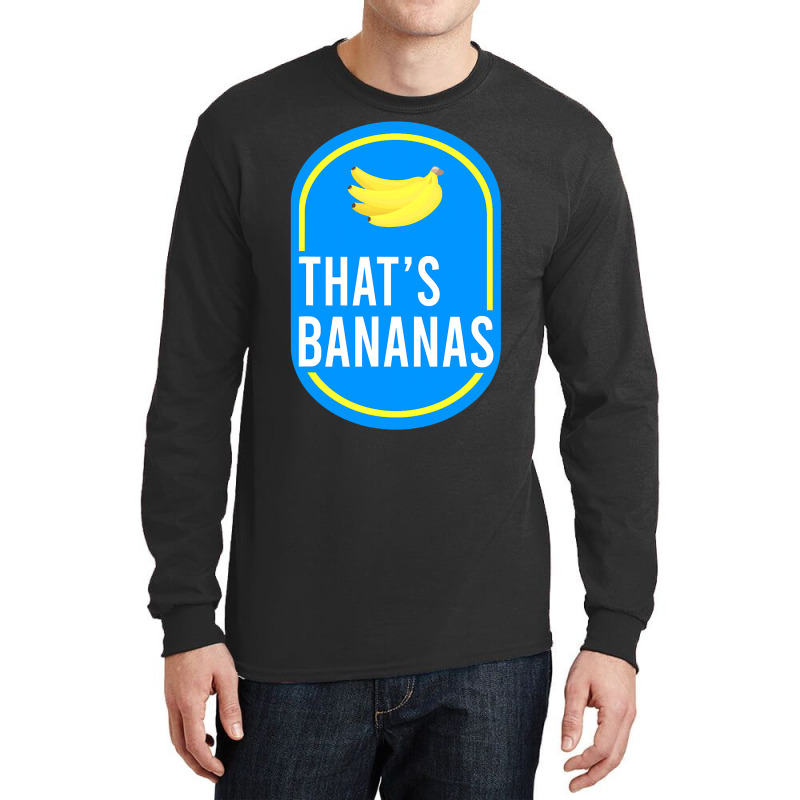 That's Banana Costume   Funny Lazy Halloween Costume Long Sleeve Shirts | Artistshot