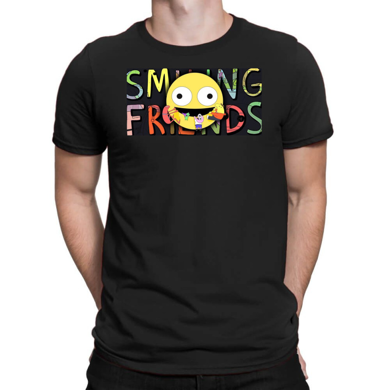 Smiling Friends Classic Black T-shirt T-shirt | Artistshot