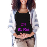 Ksi  1 Fan Maternity Scoop Neck T-shirt | Artistshot