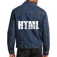 Html Computer Programmer, Html Computer Programmer Art, Html Computer  Men Denim Jacket | Artistshot