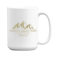 Montana Granite Ghost Town State Park 15 Oz Coffee Mug | Artistshot