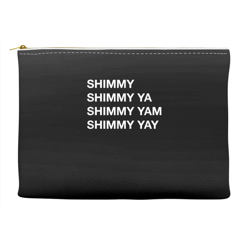 Shimmy Shimmy   Hiphop T Shirt Oldschool Rap Tee 90s Music Accessory Pouches | Artistshot