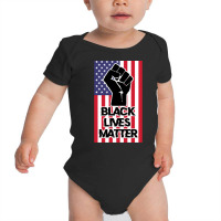 Blm Usa Baby Bodysuit | Artistshot