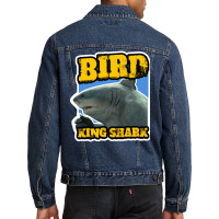 King Shark, King Shark Vintage, King Shark Art, King Shark Painting, K Men Denim Jacket | Artistshot