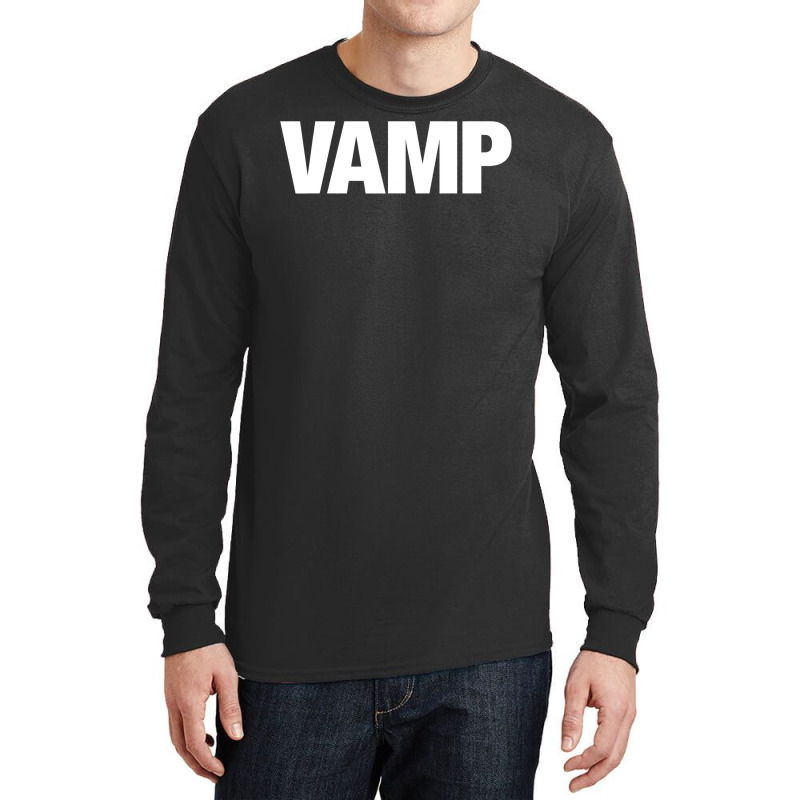 Vamp Matching Halloween Couples Funny Costumes Security Goth Long Sleeve Shirts | Artistshot