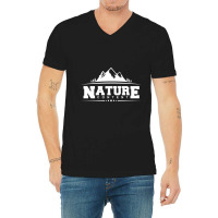 Nature Content Mature Content V-neck Tee | Artistshot