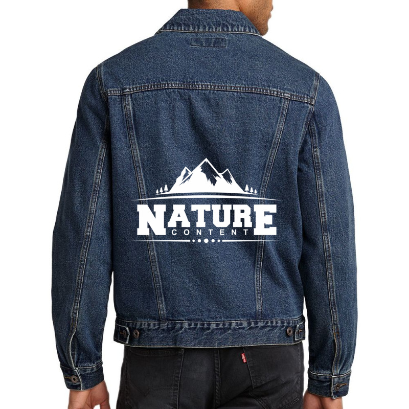 Nature Content Mature Content Men Denim Jacket by DEMARCOBLACK | Artistshot