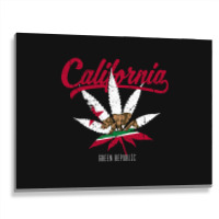 California Republic, California Republic Art, California Republic Pain Metal Print Horizontal | Artistshot