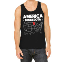 Usa Minnesota, Usa Minnesota Vintage, Usa Minnesota Art, Usa Minnesota Tank Top | Artistshot