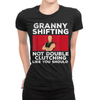 Manual Transmission Design For Car Drifting Lover   Shifting T Shirt Ladies Fitted T-shirt | Artistshot