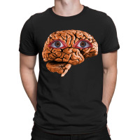 Brain With Eyes, Brain With Eyes Art, Brain With Eyes Vintage, Brain W T-shirt | Artistshot