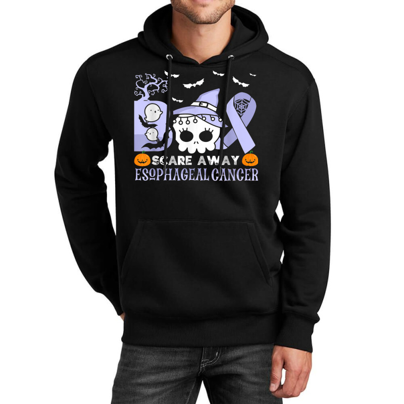 Boo Scare Away Esophageal Cancer Halloween Unisex Hoodie by Fashzilla | Artistshot