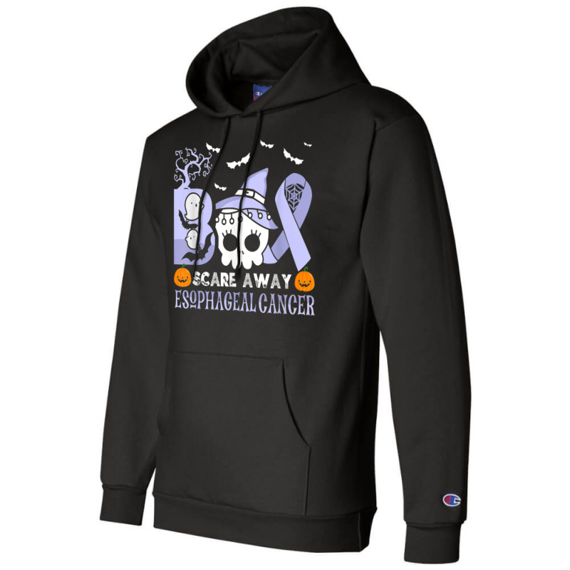 Boo Scare Away Esophageal Cancer Halloween Champion Hoodie by Fashzilla | Artistshot