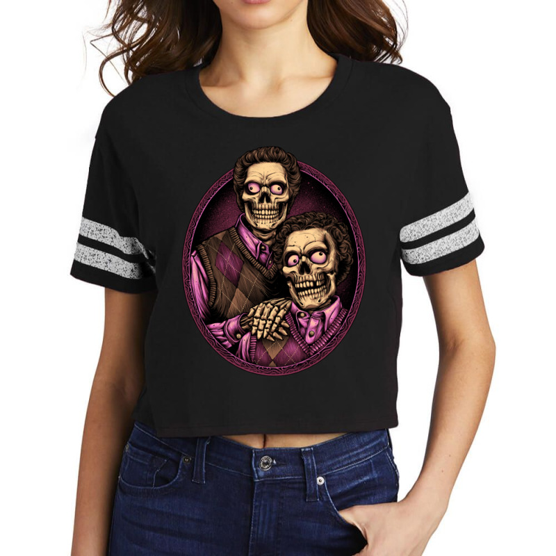 Bros For Life And Death Scorecard Crop Tee by cm-arts | Artistshot