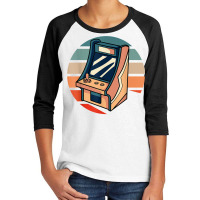 Arcade Game Machine Computer Geek T Shirt Youth 3/4 Sleeve | Artistshot