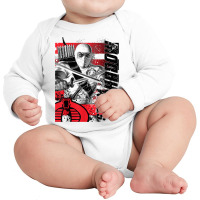 G.i. Joe Storm Shadow Paint Splatter T Shirt Long Sleeve Baby Bodysuit | Artistshot