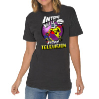 Internet Killed Television, Internet Killed Television Art, Internet K Vintage T-shirt | Artistshot