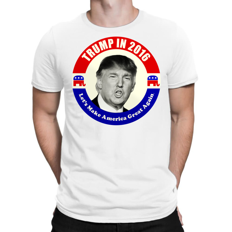 Donald Trump Let's Make America Great Again T-shirt | Artistshot