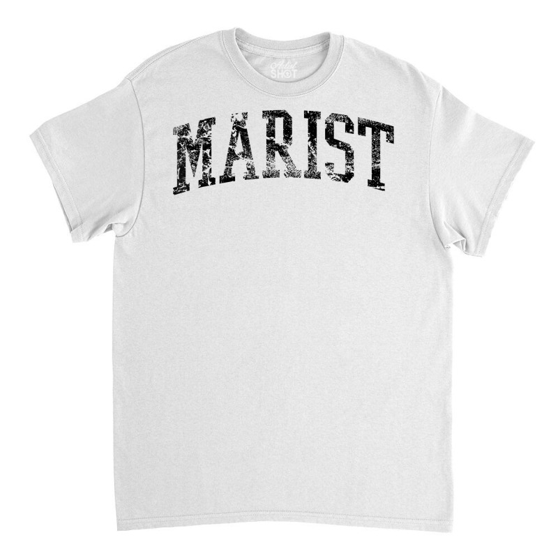 Marist Athletic Arch College University Alumni T Shirt Classic T-shirt by cm-arts | Artistshot