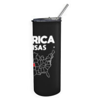 Usa Kansas, Usa Kansas Vintage, Usa Kansas Art, Usa Kansas Painting, U Skinny Tumbler | Artistshot