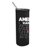 Usa Kansas, Usa Kansas Vintage, Usa Kansas Art, Usa Kansas Painting, U Skinny Tumbler | Artistshot