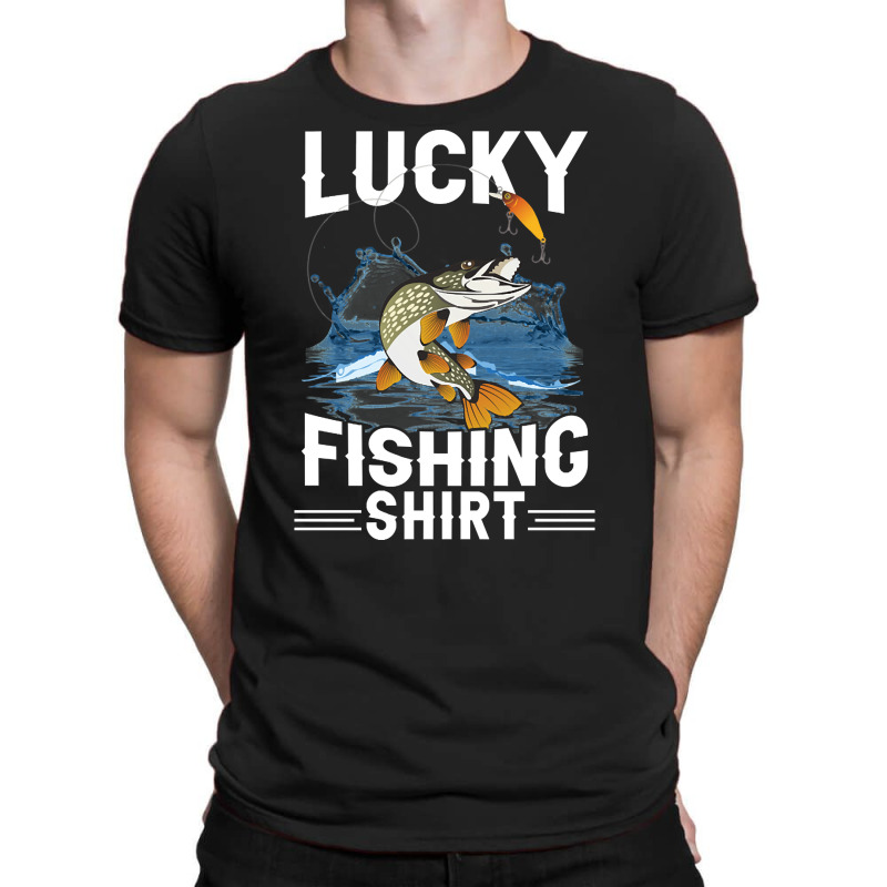 Lucky Fishing, Lucky Fishing Vintage, Lucky Fishing Art, Lucky Fishing T-Shirt by SHUTREI55 | Artistshot