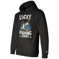 Lucky Fishing, Lucky Fishing Vintage, Lucky Fishing Art, Lucky Fishing Champion Hoodie | Artistshot