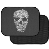 Skull Flower, Retro Floral, The Skull Flower, Skull Flower Vintage,  S Rear Car Mat | Artistshot