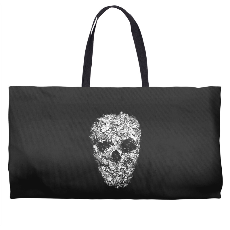 Skull Flower, Retro Floral, The Skull Flower, Skull Flower Vintage,  S Weekender Totes | Artistshot