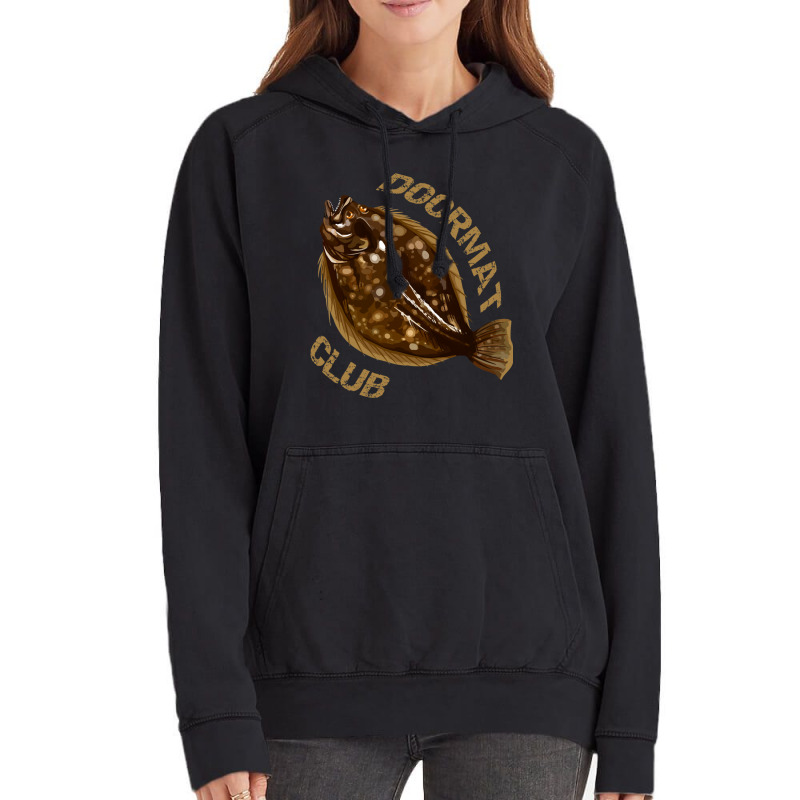 Flounder  Fluke  Doormat Club Vintage Hoodie | Artistshot