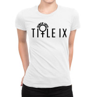 Title Ix 50th Anniversary Since 1972 Women's Sports History Premium T Ladies Fitted T-shirt | Artistshot