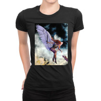 Renaissance Angel, Renaissance Angel Art, Renaissance Angel Vintage, R Ladies Fitted T-shirt | Artistshot