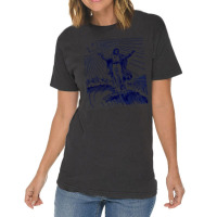 Surfing Jesus, Cool Surf Vintage, The Surfing Jesus, Surfing Jesus, Vi Vintage T-shirt | Artistshot