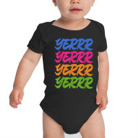 Yerrr Slang New York Lover T Shirt Baby Bodysuit | Artistshot