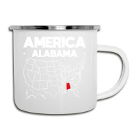 Usa Alabama, Usa Alabama Vintage, Usa Alabama Art, Usa Alabama Paintin Camper Cup | Artistshot