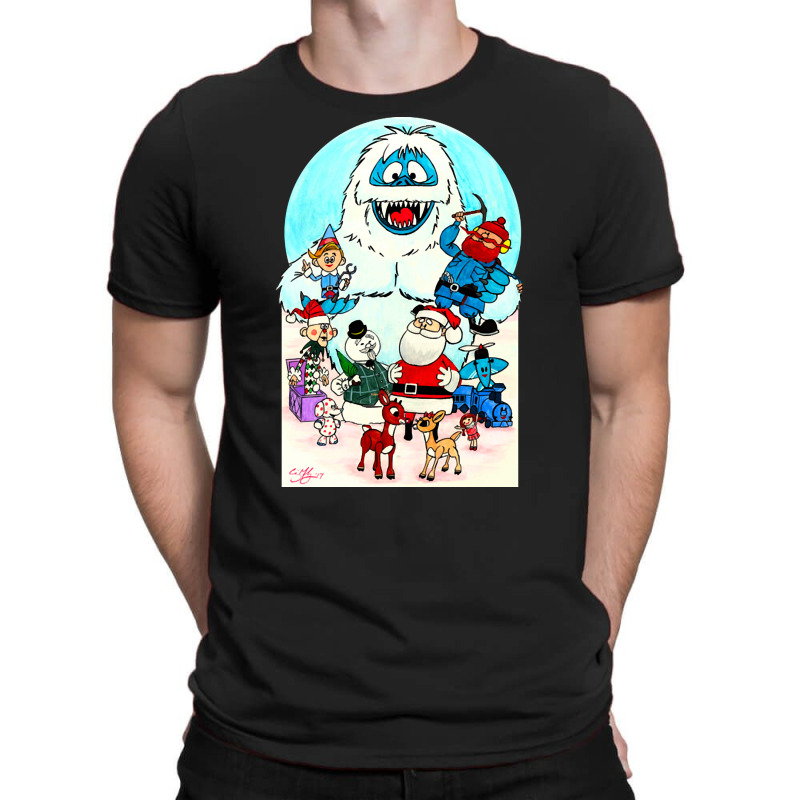 Rudolph Family Portrait, Rudolph Family Portrait Art, Rudolph Family P T-shirt | Artistshot