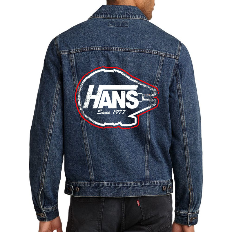 Hans Since 1977, Hans, Hans Vintage, Hans Hans Hans Hans, Hans Hans Ha Men Denim Jacket | Artistshot