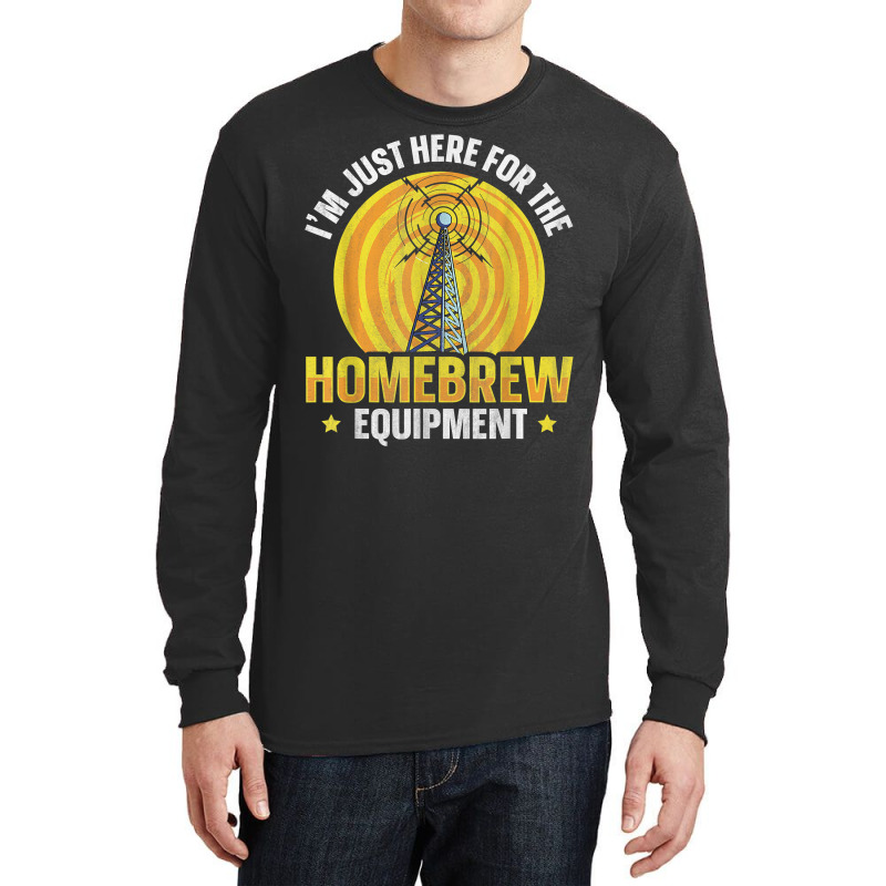 Radio Operating Hobby Design For A Ham Radio Operator T Shirt Long Sleeve Shirts | Artistshot