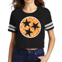 Tennessee Flag Weekend Fan Of The Vols Football Orange White T Shirt Scorecard Crop Tee | Artistshot