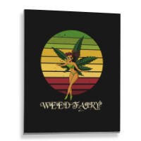 Weed Fairy, Weed Fairy Art, Weed Fairy Painting, Weed Fairy Vintage, W Metal Print Vertical | Artistshot