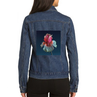 Flume Skin The Remixes Ladies Denim Jacket | Artistshot