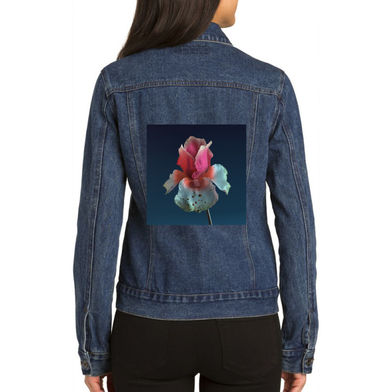 Flume Skin The Remixes Ladies Denim Jacket | Artistshot